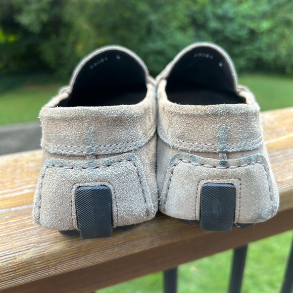 To Boot Mitchum Taupe Suede Driving Shoe - Picture 4 of 11